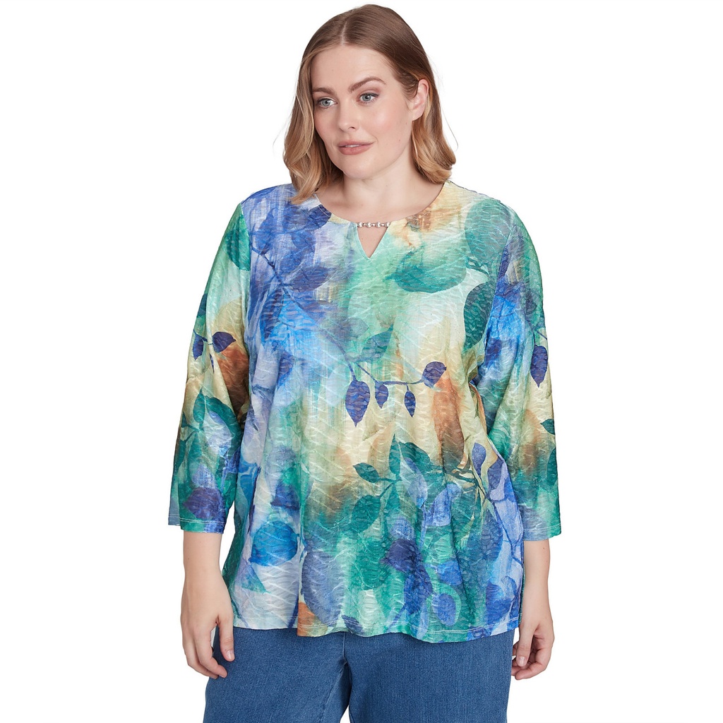 Blusa Biadere con cuello redondo (copia)