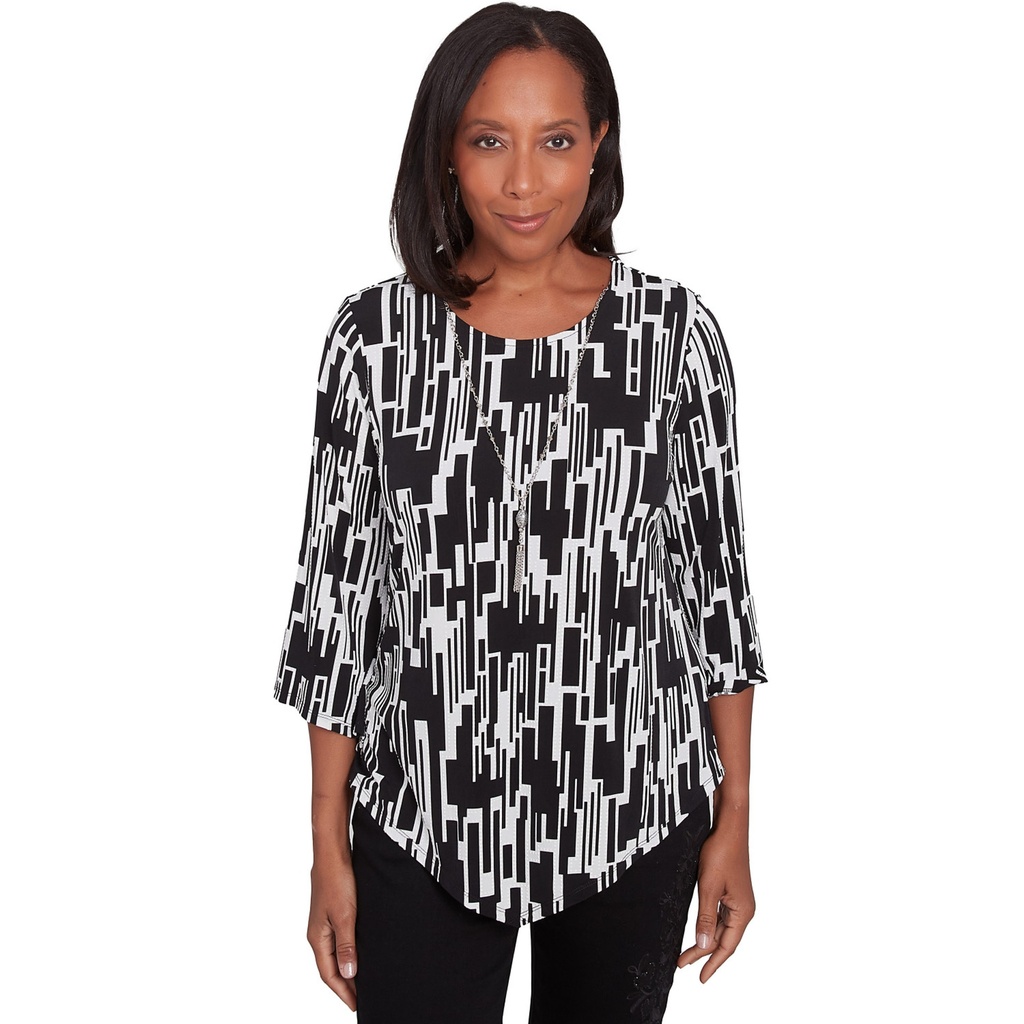 Blus de plumas con cuello dividido (copia)