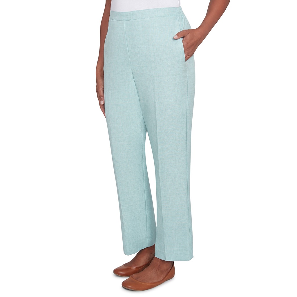 Pantalón de lino holgado de tiro medio