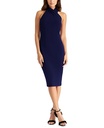 Vestido halter Harland texturizado