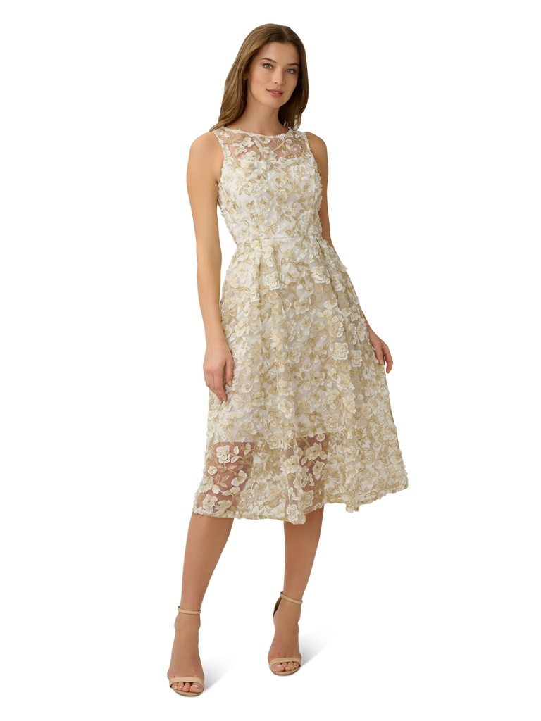 Vestido de satén con espalda cruzada (copia)
