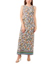 Vestido maxi con estampado paisley