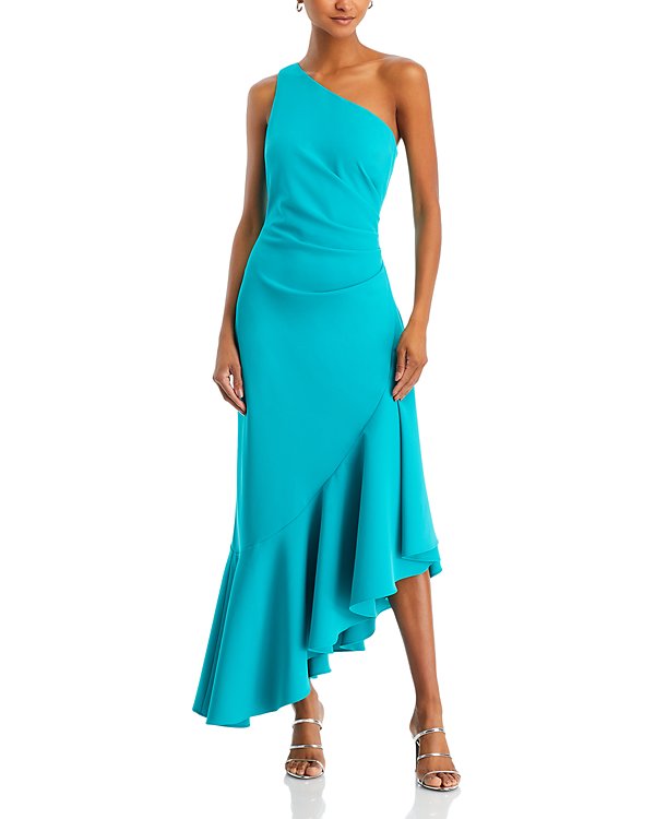 Vestido midi de escote cuadrado (copia)
