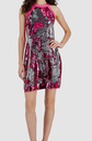 Vestido de lentejuelas y escote halter