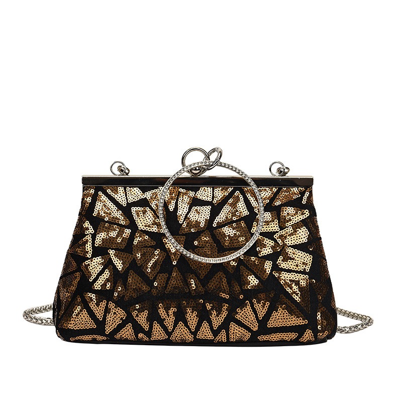 Bolso de mano con bordado vintage