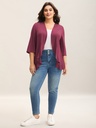 Kimono con dobladillo curvo Lotus (copia)