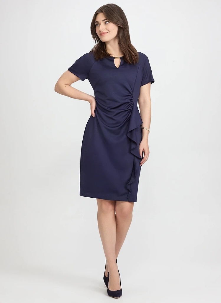 Vestido con manga corta y escote V (copia)