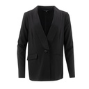 Blazer con muescas de orilla redondas