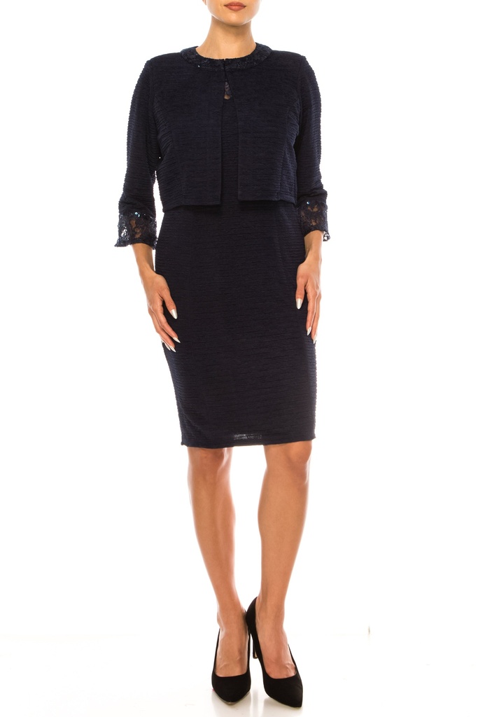 Conjunto de vestido con chaqueta (copia)