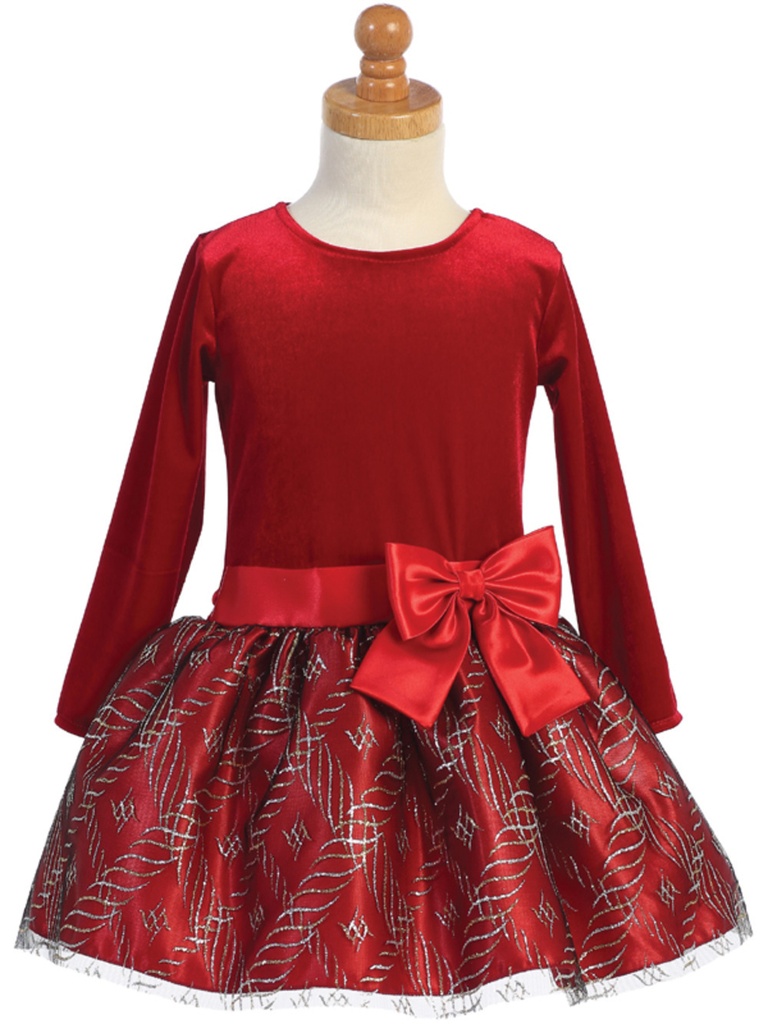 Vestido blusa de terciopelo