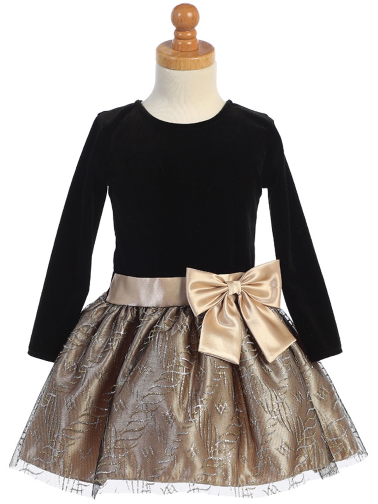 Vestido blusa de terciopelo