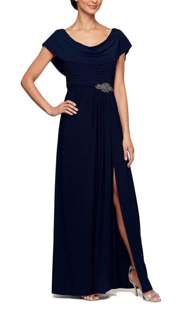 Vestido Celeste de jersey mate (copia)