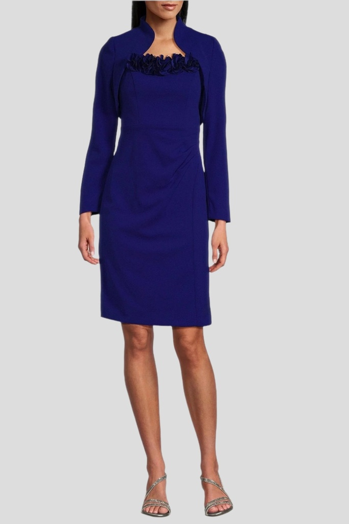 Vestido corto Rosette con bolero