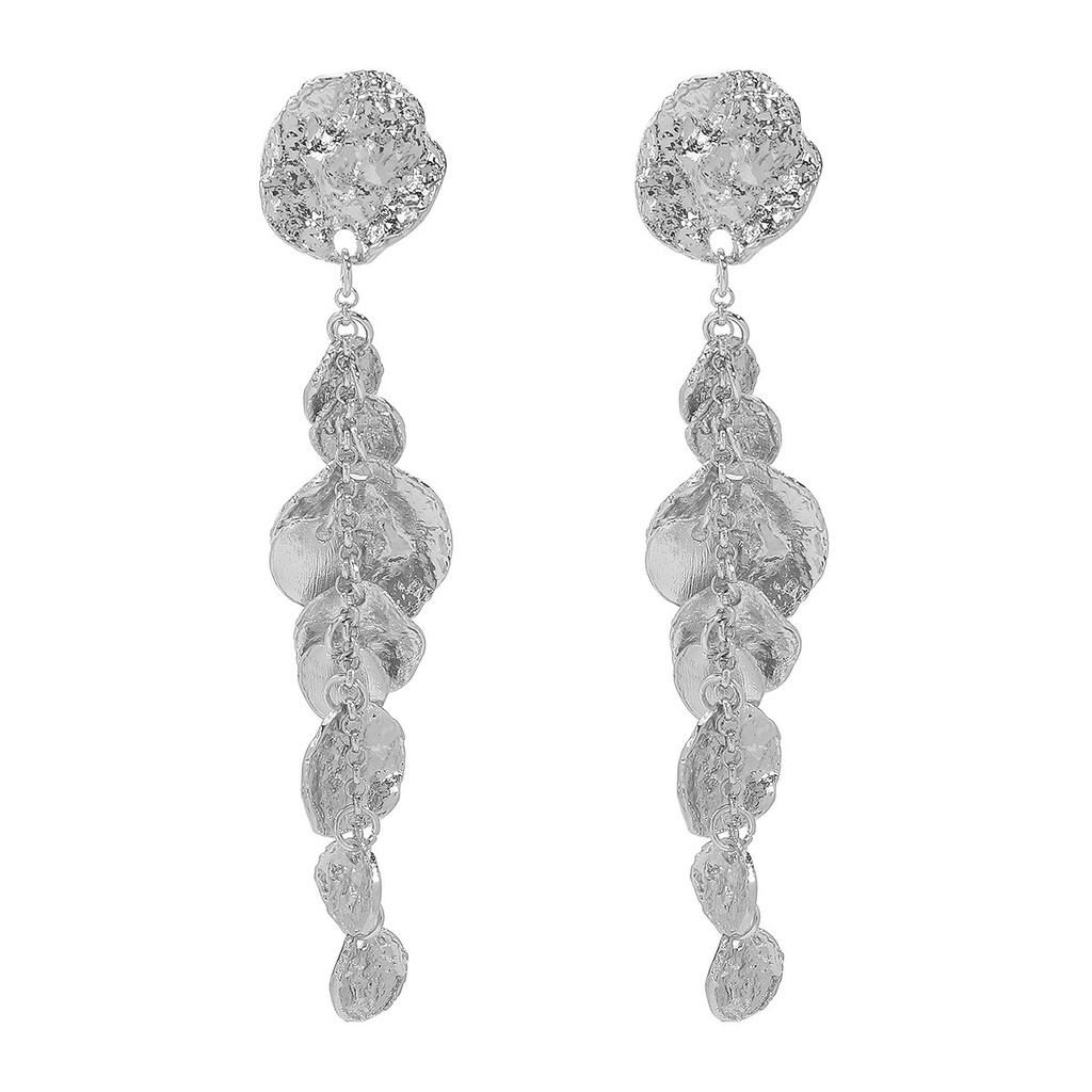 Aretes largos de estilo Vintage