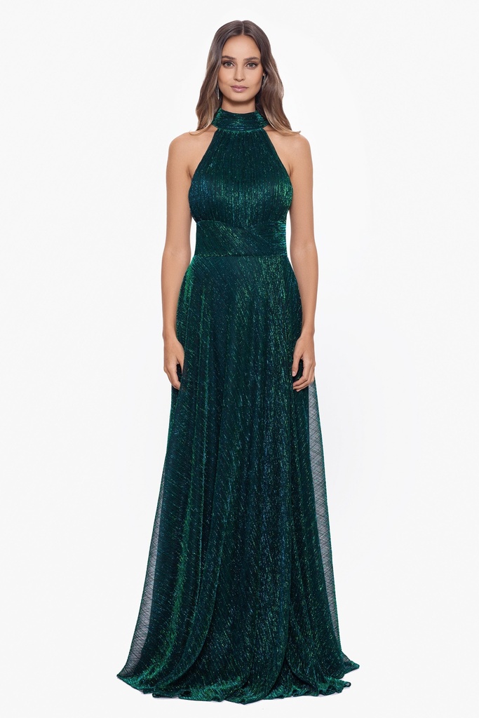 Vestido con cuello halter Stella