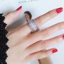 Anillo ajustable de rosa Camelia (copia)