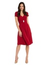 Vestido midi formal con diamantes