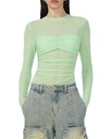Blusa estilo ilusión Sandrine