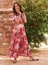 Vestido de ensueño con estampado Selah