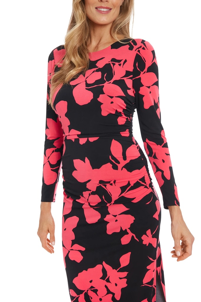 Vestido tubo con estampado floral (copia)