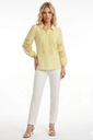 Blusa con detalles de encaje de ganchillo