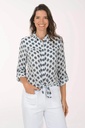 Camisera con diseño de puntos