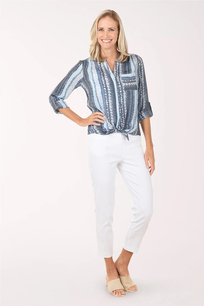 Blusa a rayas marineras
