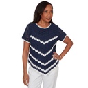 Blusa de crochet con estampado