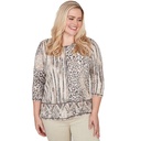 Blusa con estampado animal printe