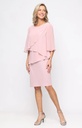 Blusa de punto brillante con corpiño