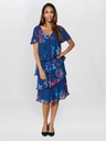 Vestido floral escalonado de Talie