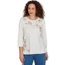 Blusa con diseño floral