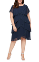 Vestido a capas con volantes y pedrería (copia)