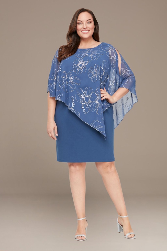 Vestido tubo con estampado floral  (copia)