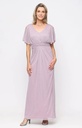 Vestido con cintura fruncida