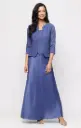 Vestido de encaje con chaqueta 