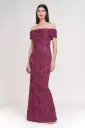 Vestido de encaje floral de Chantal