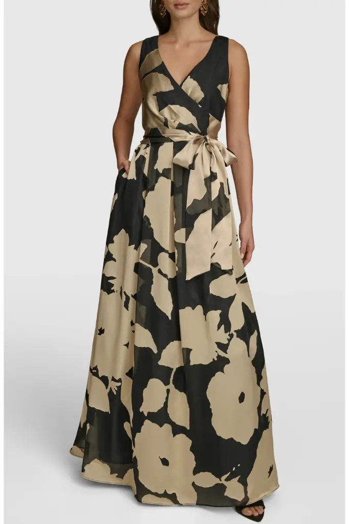 Vestido con estampado floral 