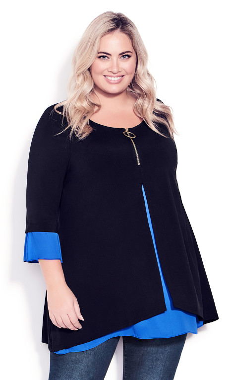 Blusa tipo tunica Tara