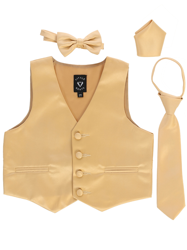 Conjunto de chaleco de 4 piezas
