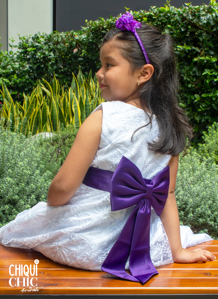 Fajín y lazo de raso