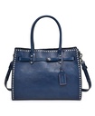 Cartera satchel Westland de piel