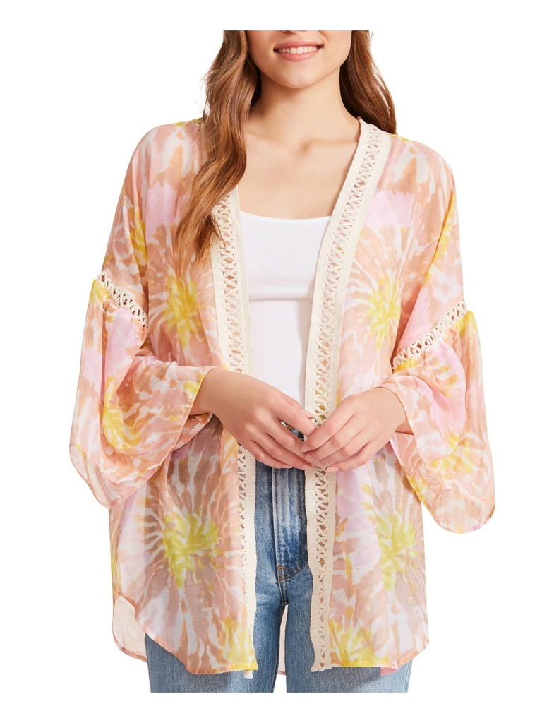 Kimono teñido anudado