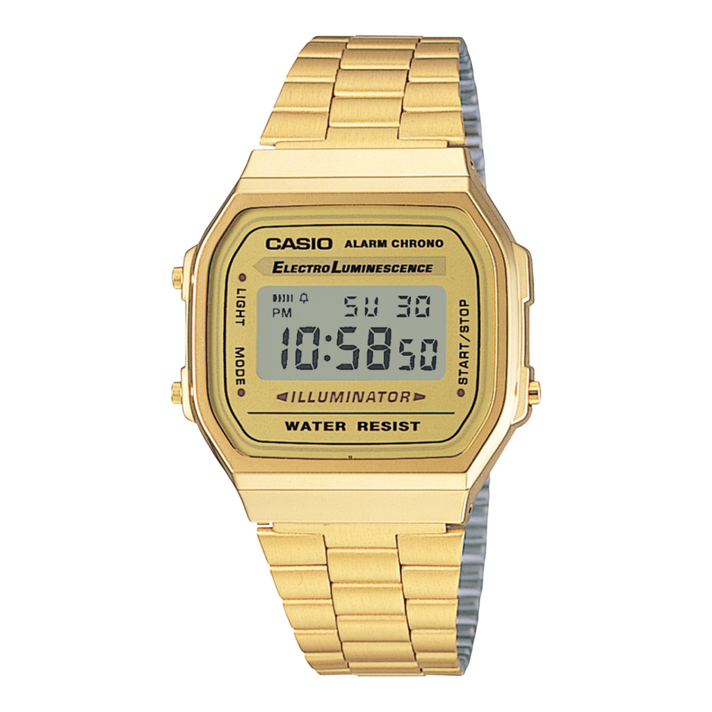 Reloj unisex vintage dorado