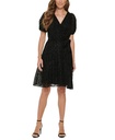 Vestido de lunares de terciopelo
