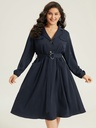 Vestido camisero anti arrugas
