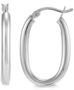 Arete de aro pequeño en plata