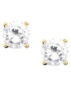 Aretes con circonita cúbica