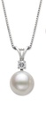 Collar con colgante de perla