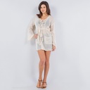 Salida de baño con bolsillos